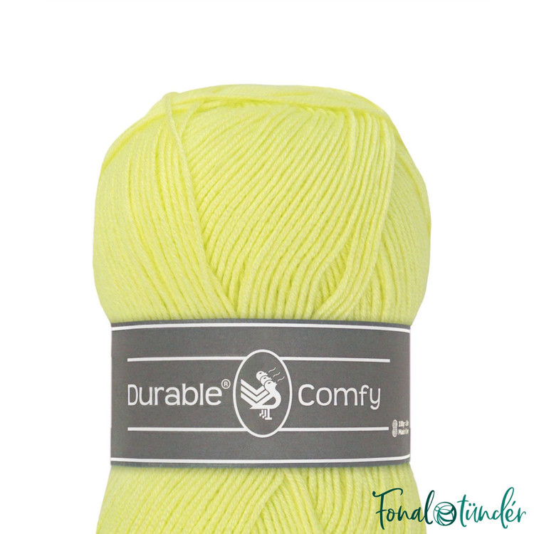 Durable Comfy 308 Pastel Yellow - halvány sárga akril fonal