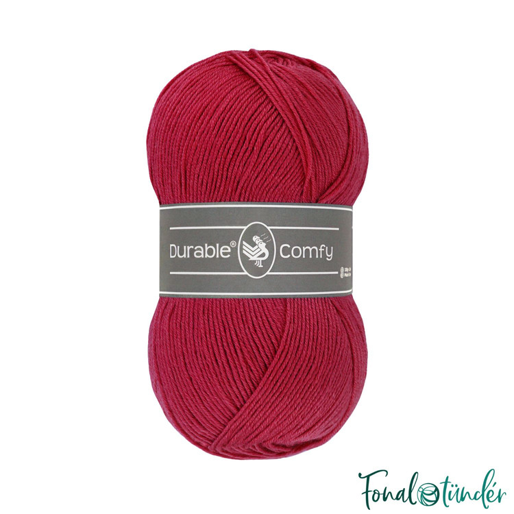 Durable Comfy 317 Deep Red - sötét piros akril fonal