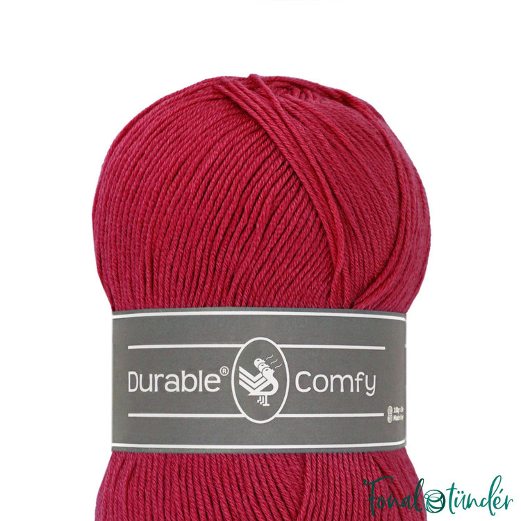 Durable Comfy 317 Deep Red - sötét piros akril fonal