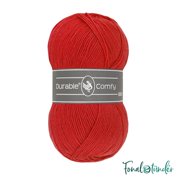 Durable Comfy 318 Tomato - piros mikroszálas akril fonal - acrylic yarn