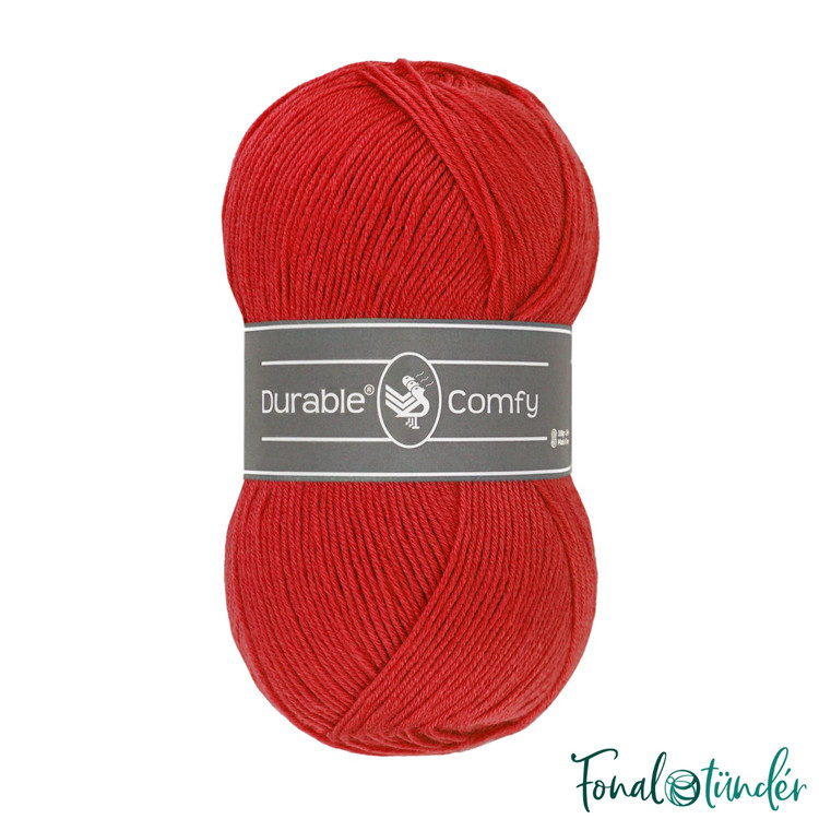 Durable Comfy 318 Tomato - piros akril fonal