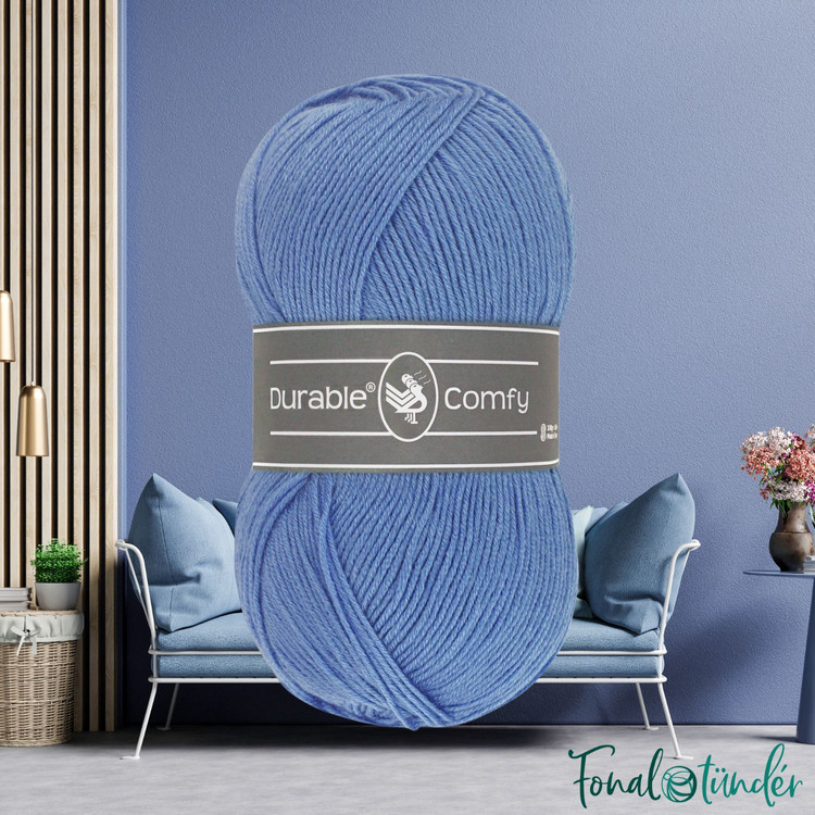 Durable Comfy 320 Lake Blue - kék akril fonal