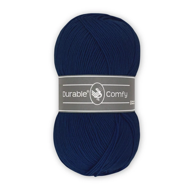 Durable Comfy 321 Navy - sötétkék mikroszálas akril fonal - acrylic yarn