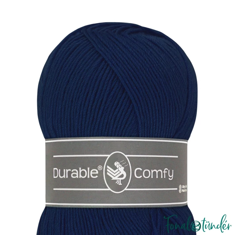Durable Comfy 321 Navy - sötétkék mikroszálas akril fonal - acrylic yarn