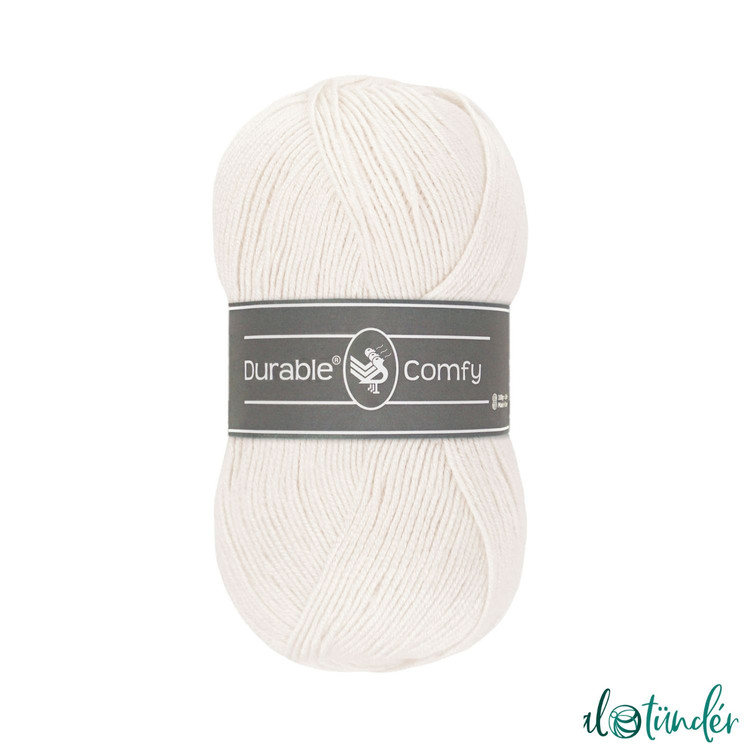 Durable Comfy 326 Ivory - krémfehér akril fonal