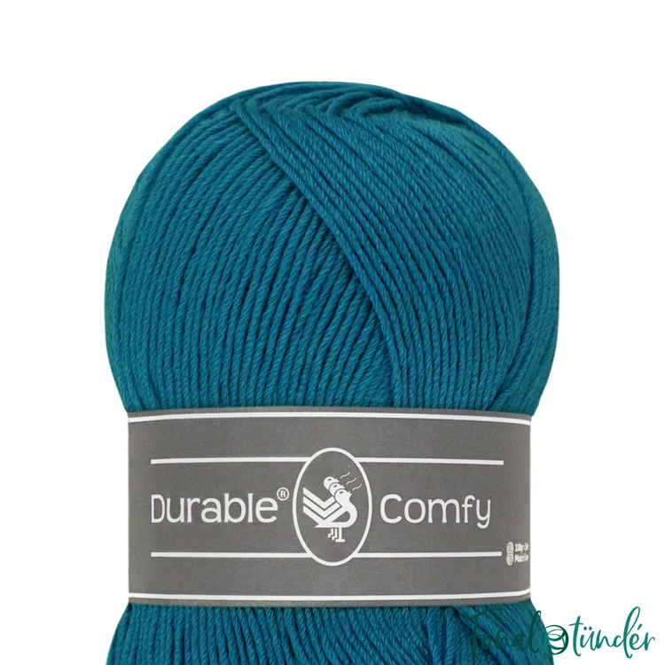 Durable Comfy 375 Petrol - türkizkék mikroszálas akril fonal - acrylic yarn