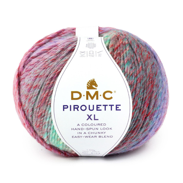 DMC Piruette XL 1103 - színváltós gyapjú-akril fonal DMC Piruette XL 1103 - színváltós gyapjú-akril fonal