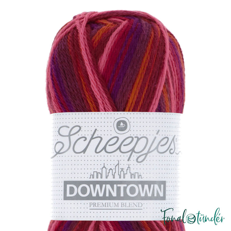 Scheepjes Downtown 401 Sunset - Naplemente - gyapjú fonal