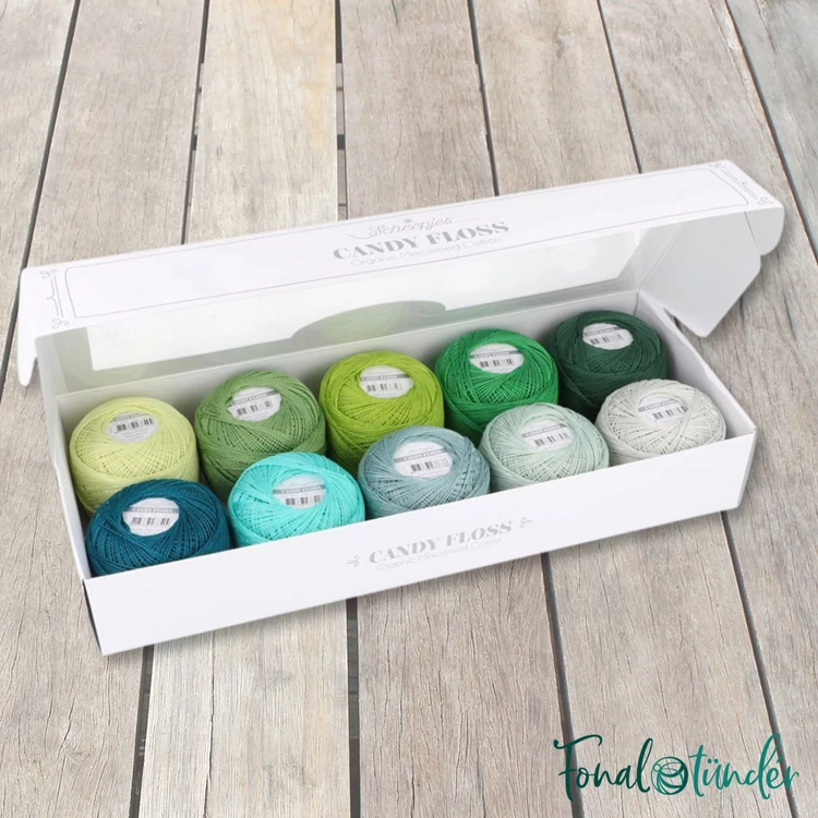 Scheepjes Candy Floss - Mint - hímzőfonal csomag