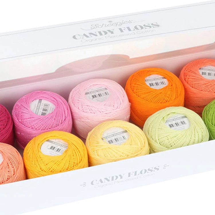 Scheepjes Candy Floss Colour Pack Passionfruit - hímzőfonal csomag - citrusok