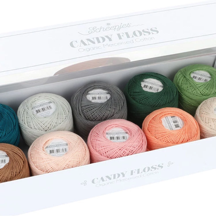 Scheepjes Candy Floss Colour Pack Studio Manya - hímzőfonal csomag - Barackok