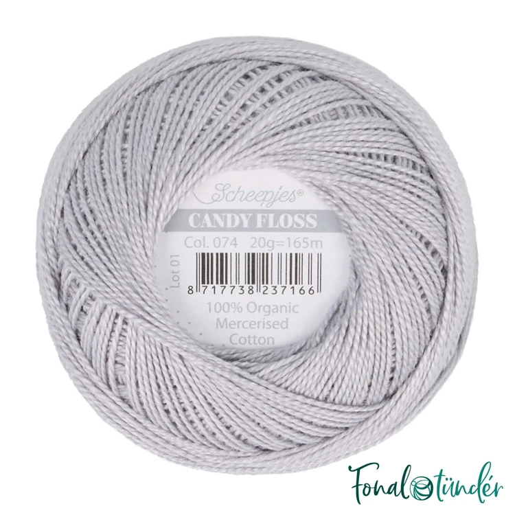 Scheepjes Candy Floss 074 - pamut hímzőfonal  - cotton embroidery yarn