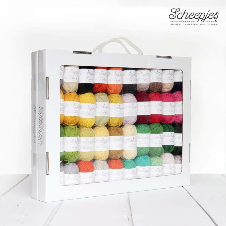 Scheepjes Metropolis Color Pack - 80 gombolyag gyapjú fonal - 80 balls of wool yarn