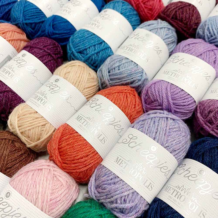 Scheepjes Metropolis Color Pack - 80 gombolyag fonal