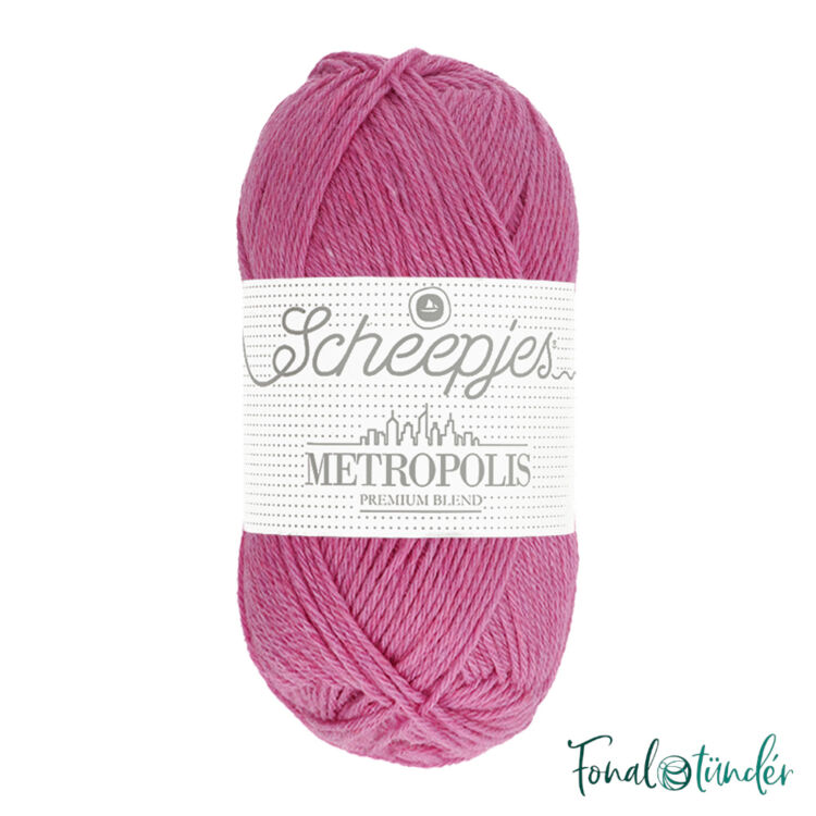 Scheepjes Metropolis 051 Marrakech - rózsaszín gyapjú fonal - pink wool yarn