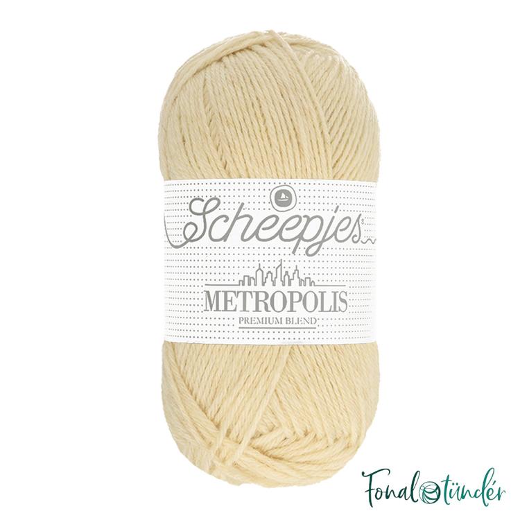 Scheepjes Metropolis 078 Lyon - ekrü gyapjú fonal - ecru wool yarn