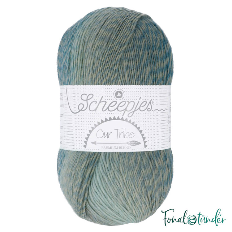 Scheepjes Unity 970 Cypress Textiles - kék-türkiz gyapjú fonal