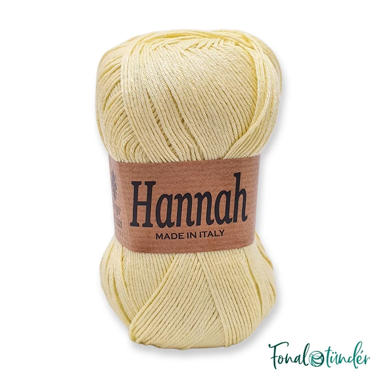 Borgo de Pazzi Hannah - 05 - light yellow - citromsárga - Lyocell fonal - Lyocell yarn