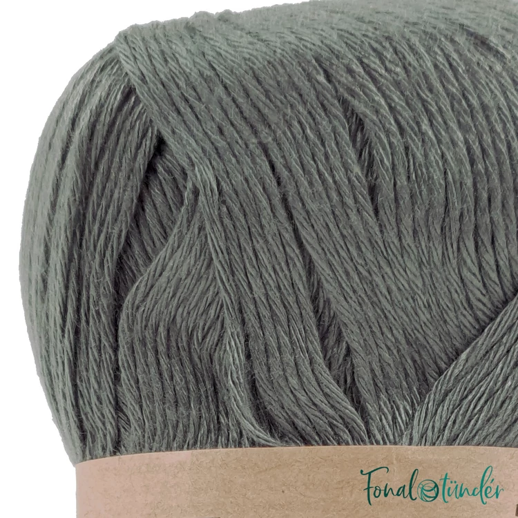 Borgo de Pazzi Hannah - 22 - dark gray - sötétszürke - Lyocell fonal - Lyocell yarn