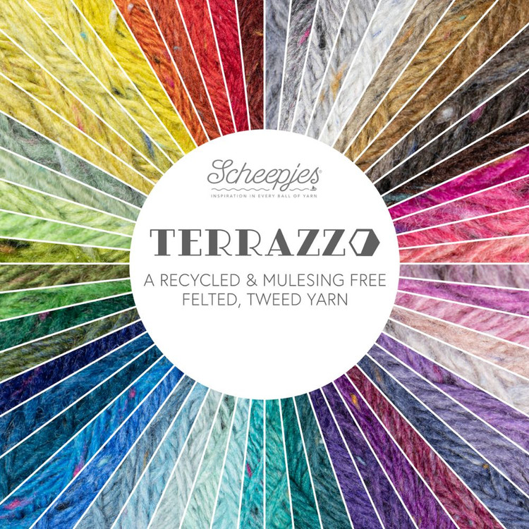 Scheepjes Terrazzo Color Pack - 60 gombolyag fonal