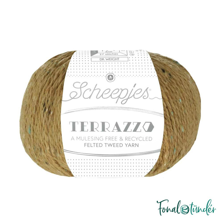 Scheepjes Terrazzo 704 Acero - barna gyapjú fonal Scheepjes Terrazzo 704 Acero - barna gyapjú fonal