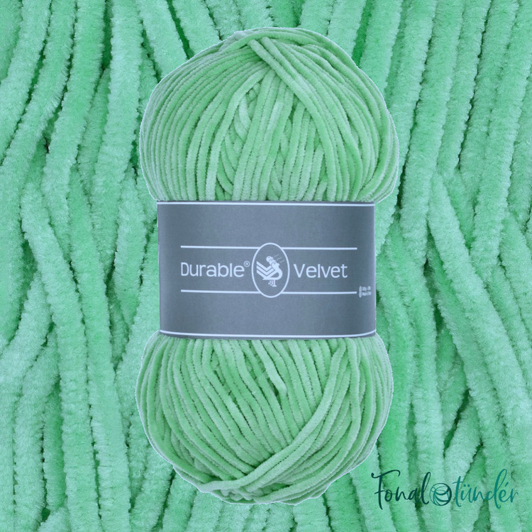 Durable Velvet 2137 Mint - mentazöld zsenília fonal