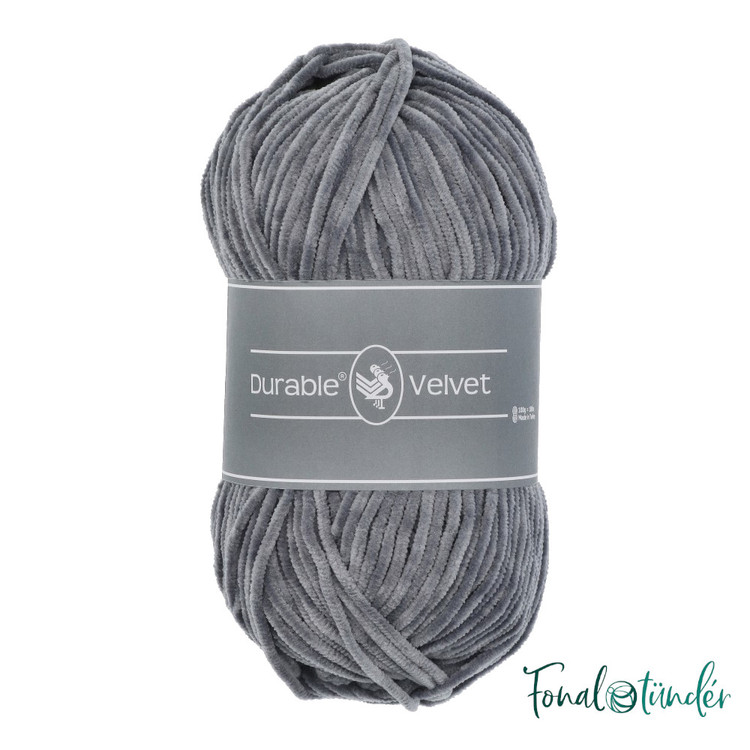 Durable Velvet 2232 Light Gray - világosszürke zsenília fonal