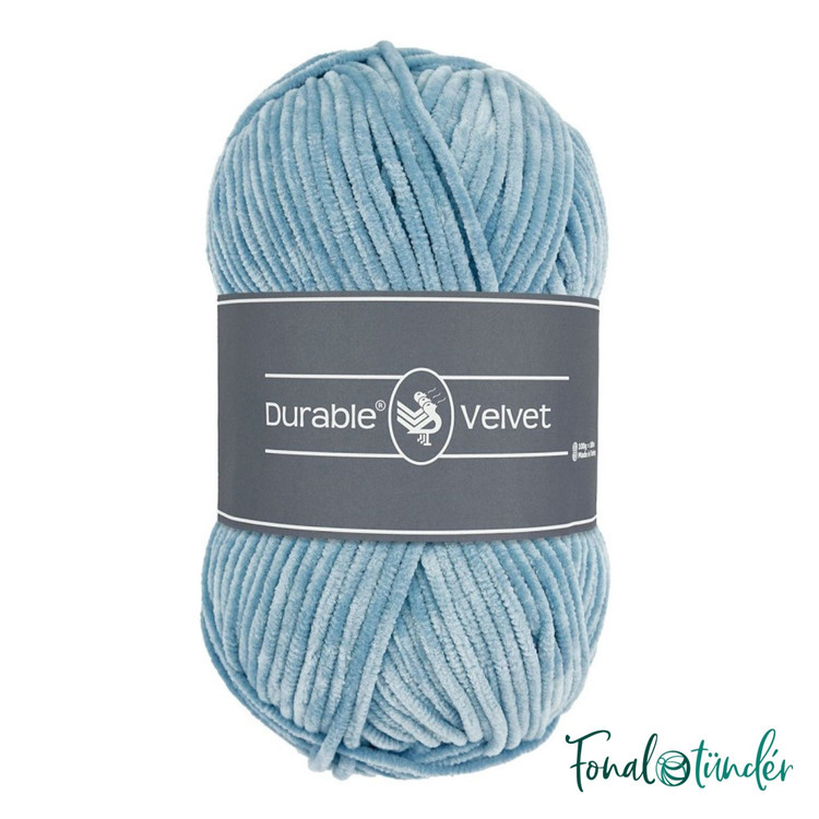 Durable Velvet 289 Blue Gray - kékes szürke zsenília fonal