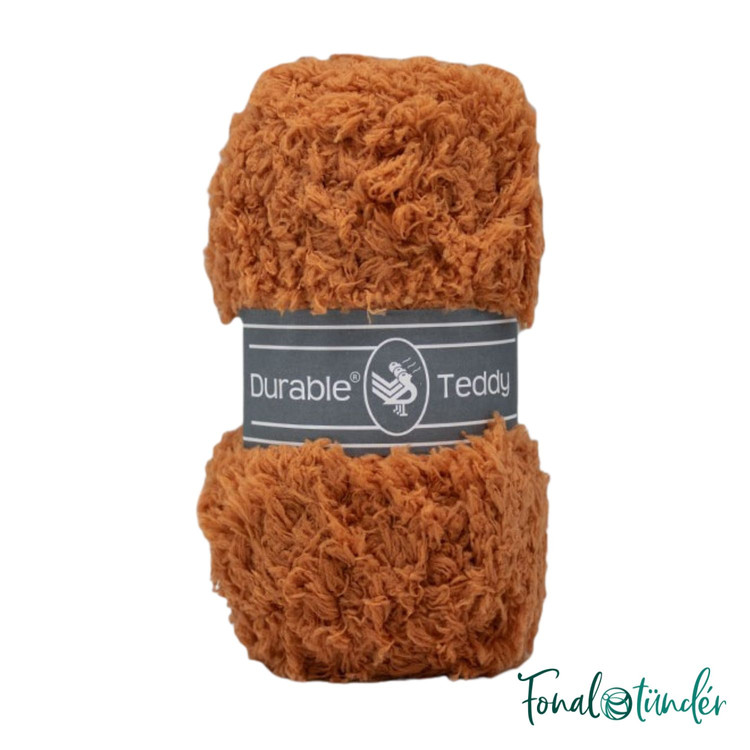 Durable Teddy 2210 Caramel - karamell barna buklé fonal