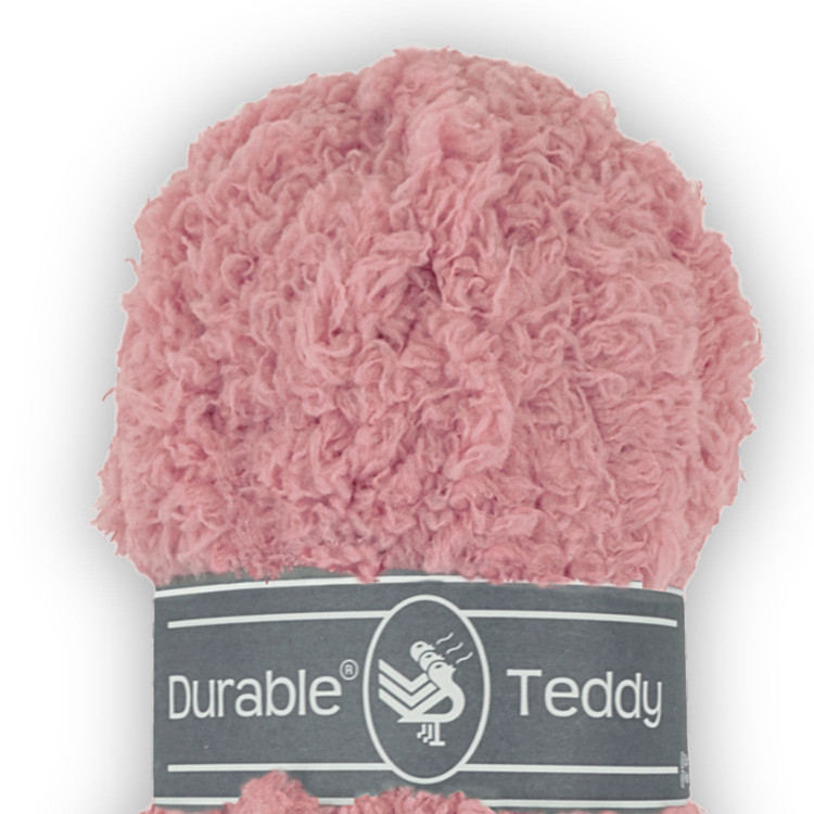 Durable Teddy 225 Vintage Pink - fáradt rózsaszín buklé fonal Durable Teddy 225 Vintage Pink - fáradt rózsaszín buklé fonal