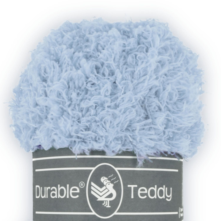 Durable Teddy 289 Blue Gray - szürrkéskék buklé fonal Durable Teddy 289 Blue Gray - szürrkéskék buklé fonal