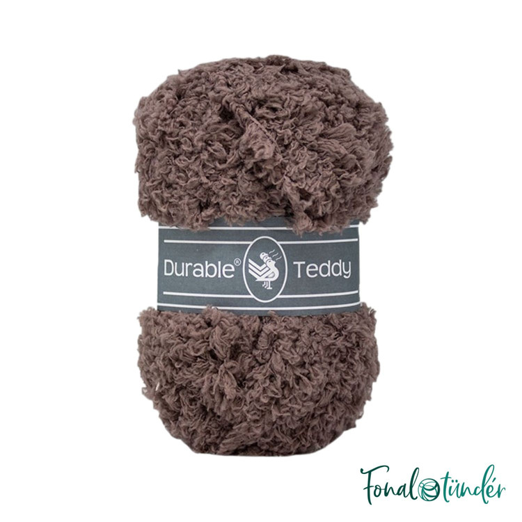 Durable Teddy 342 Teddy - barnás szürke buklé fonal
