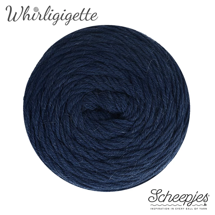 Scheepjes Whirligig 250 - Sapphire - Zafírkék - gyapjú fonal - wool yarn