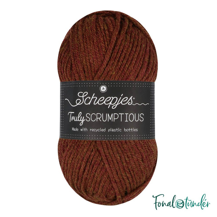 Scheepjes Truly Scrumptious - 367 - Salted Caramel Brownie - barna akril fonal