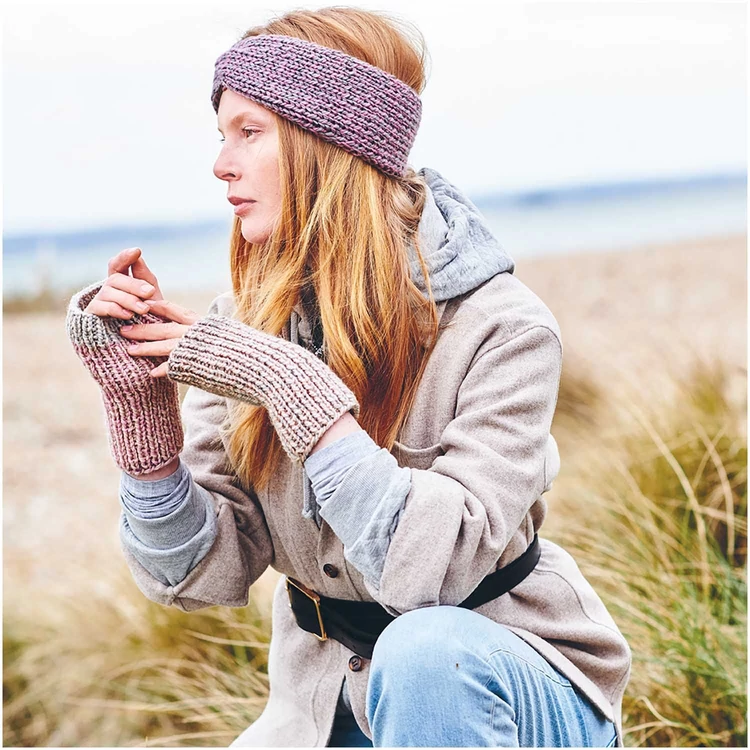 Rico Chic-Unique 002 Fire - gardient yarn - gyapjú keverék fonal