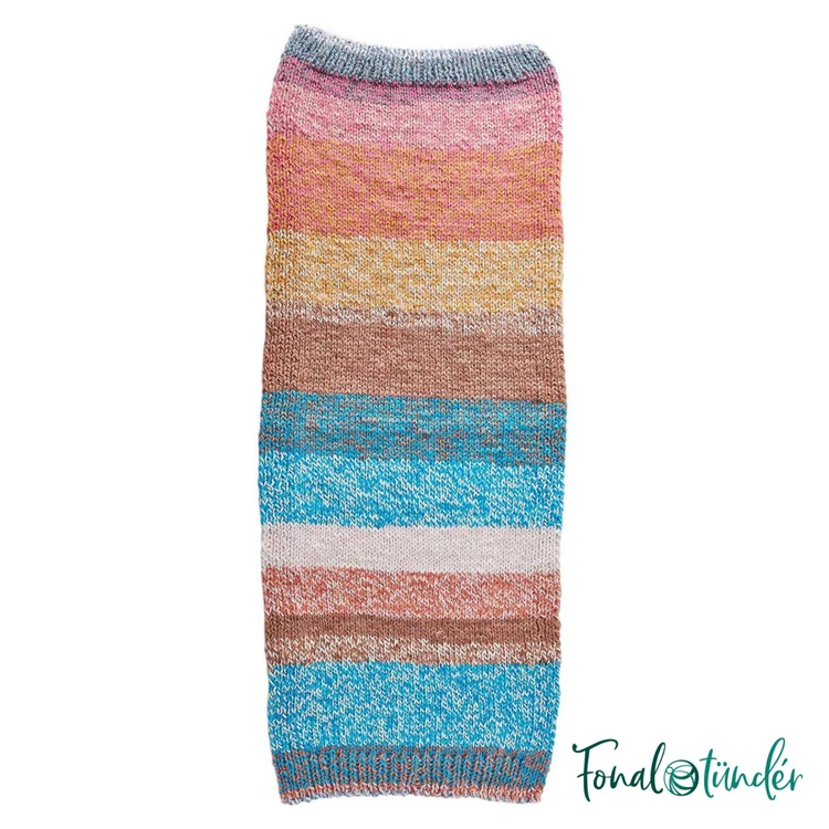 Rico Chic-Unique 011 Rainbow - gardient yarn - gyapjú keverék fonal