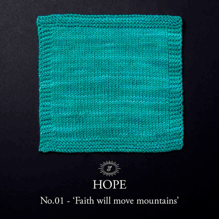 Simy's Hope DK - 01 - kézzel festett zöld gyapjú fonal Simy's Hope DK - 01 - kézzel festett zöld gyapjú fonal