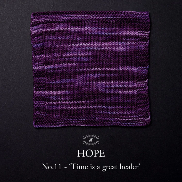 Simy's Hope DK 11 - purple hand-dyed merino wool yarn - kézzel festett lila gyapjú fonal