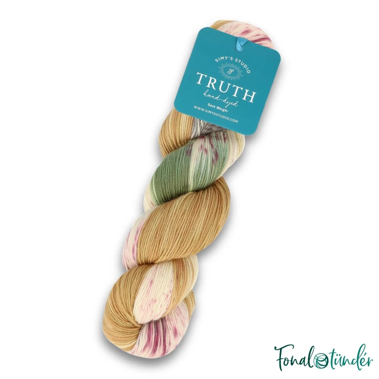 Simy's Truth Sock 54 - hand-dyed merino wool yarn - kézzel festett gyapjú fonal