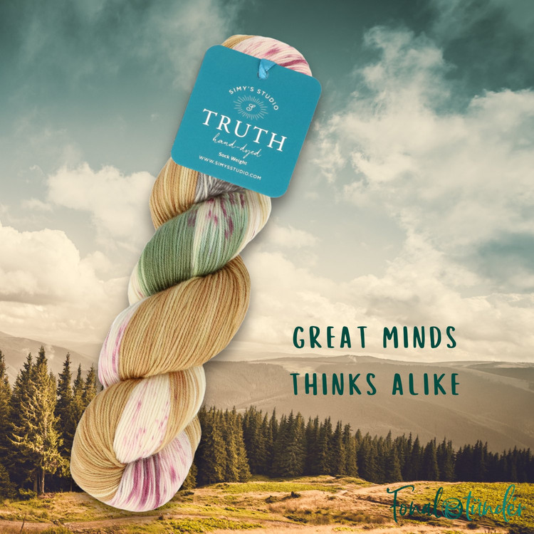 Simy's Truth Sock - 54 - kézzel festett gyapjú zoknifonal Simy's Truth Sock - 54 - kézzel festett gyapjú zoknifonal