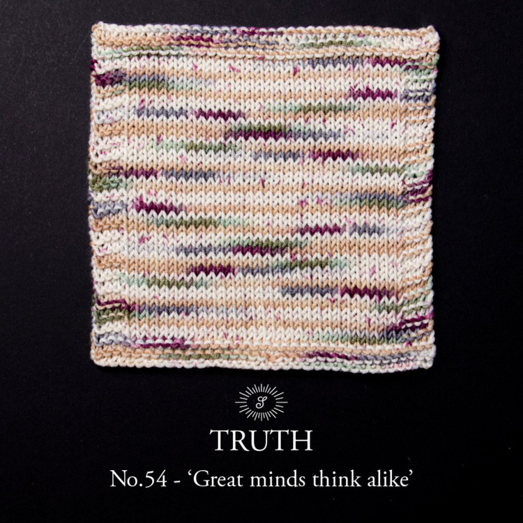 Simy's Truth Sock - 54 - kézzel festett gyapjú zoknifonal Simy's Truth Sock - 54 - kézzel festett gyapjú zoknifonal