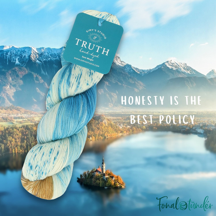 Simy's Truth Sock - 55 - kézzel festett gyapjú zoknifonal Simy's Truth Sock - 55 - kézzel festett gyapjú zoknifonal
