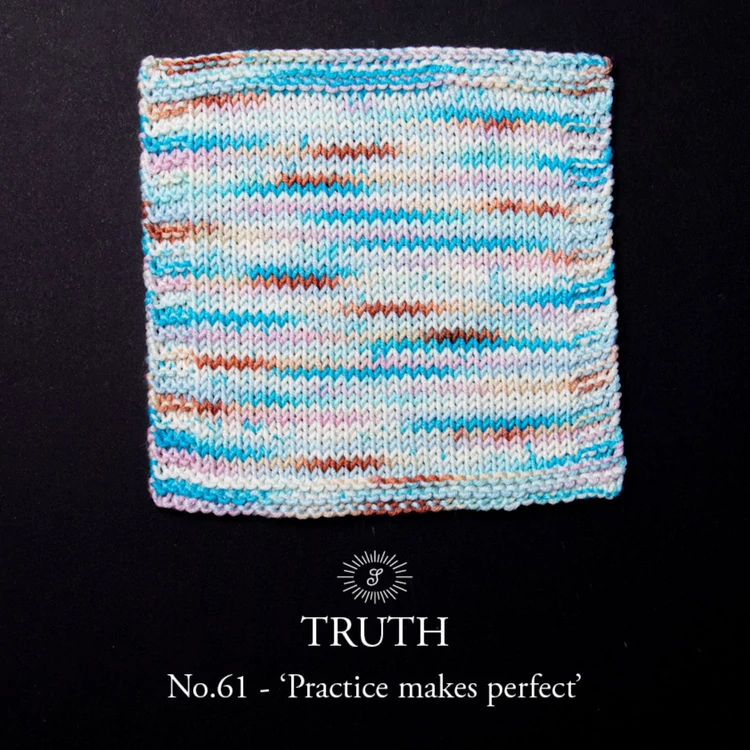 Simy's Truth Sock 61 - hand-dyed merino wool yarn - kézzel festett gyapjú fonal