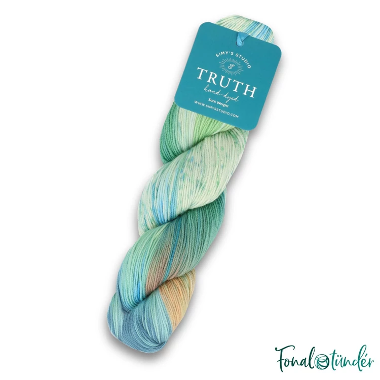 Simy's Truth Sock 63 - hand-dyed merino wool yarn - kézzel festett gyapjú fonal