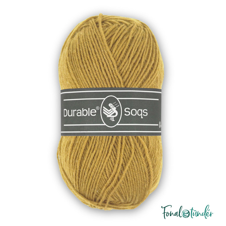 Durable Soqs 2145 Golden Olive - sárga gyapjú zoknifonal Durable Soqs 2145 Golden Olive - sárga gyapjú zoknifonal