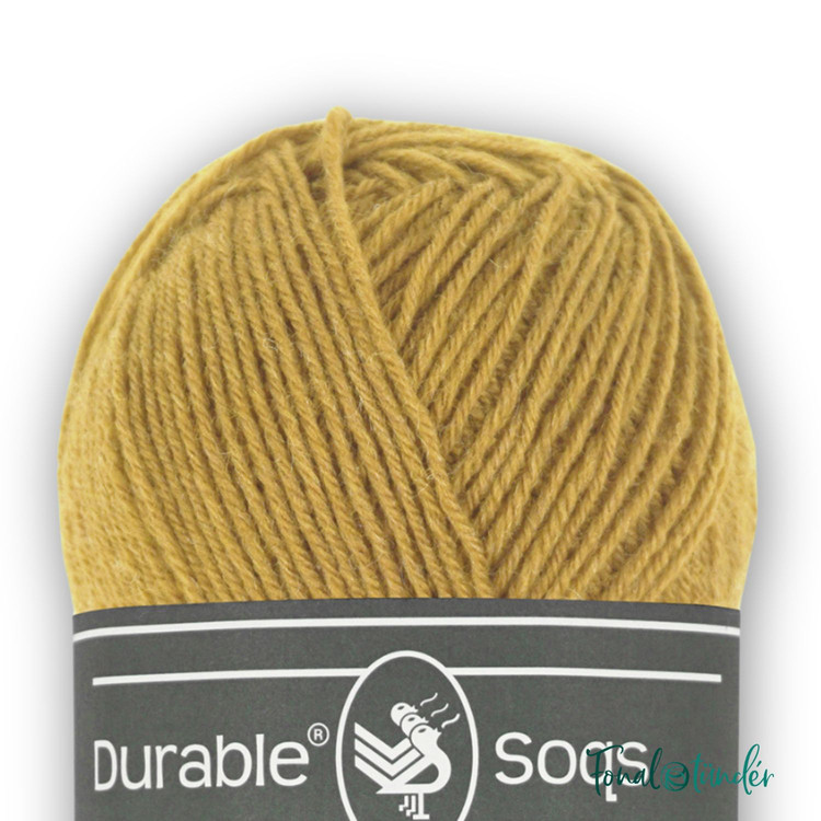 Durable Soqs 2145 Golden Olive - sárga gyapjú zoknifonal Durable Soqs 2145 Golden Olive - sárga gyapjú zoknifonal