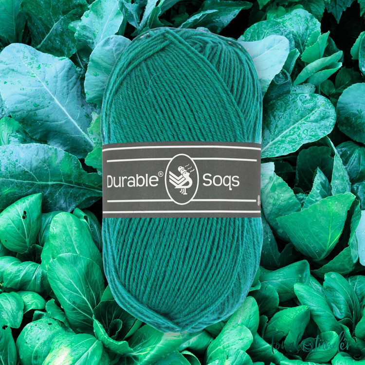 Durable Soqs 2157 Cadmium Green - zöld gyapjú zoknifonal Durable Soqs 2157 Cadmium Green - zöld gyapjú zoknifonal