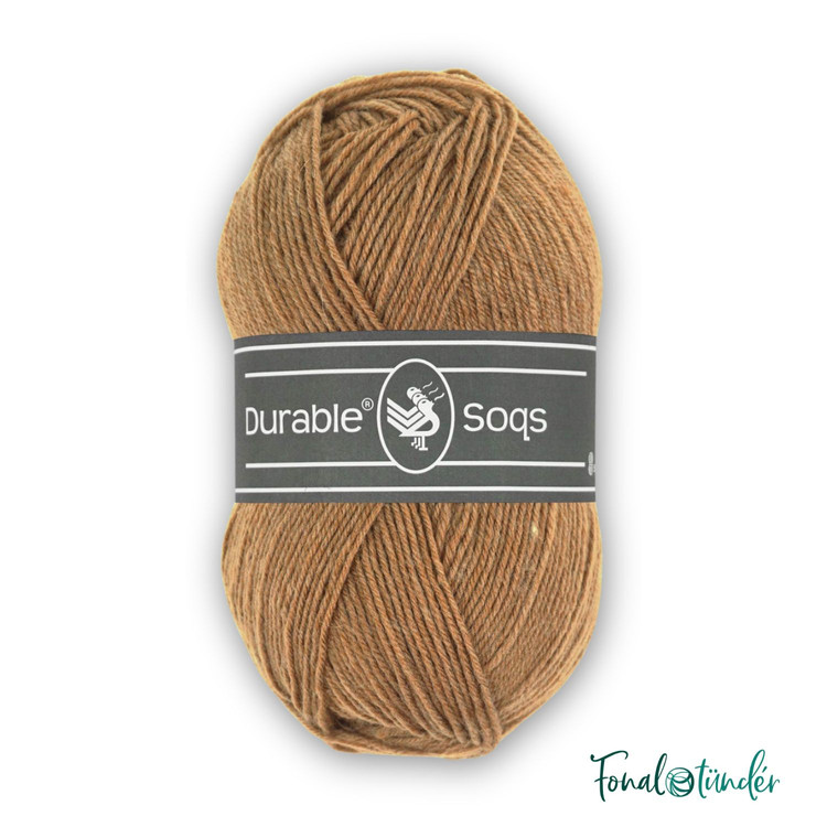Durable Soqs 2218 Hazelnut - világosbarna gyapjú zoknifonal Durable Soqs 2218 Hazelnut - világosbarna gyapjú zoknifonal