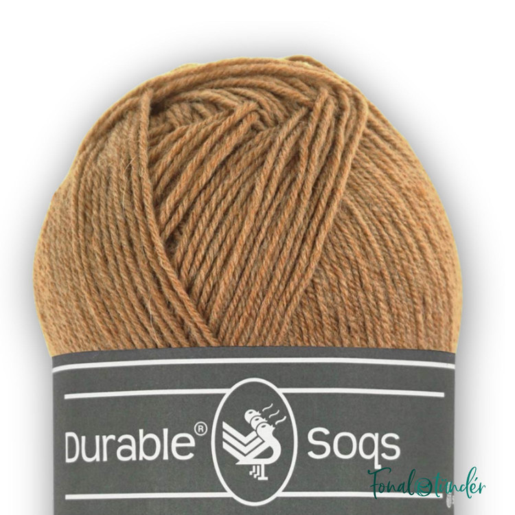 Durable Soqs 2218 Hazelnut - világosbarna gyapjú zoknifonal Durable Soqs 2218 Hazelnut - világosbarna gyapjú zoknifonal