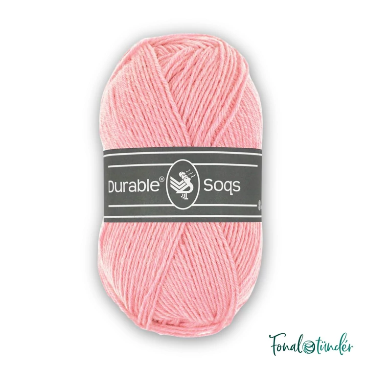 Durable Soqs 227 Antique Pink - rózsaszín gyapjú zoknifonal - wool socks yarn